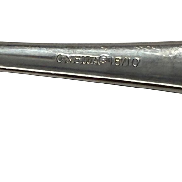 4 VTG Oval Place Spoons OTTAWA Oneida Stainless Steel Flatware, vintage flatware - Picture 3 of 3